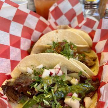 Taco Cabo signature dishes Lunch TacoCarne Asada FriesPollo Asado Quesadilla